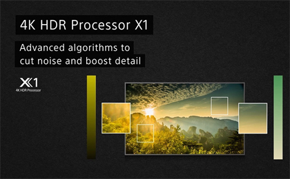 Bộ xử lý 4K HDR X1™