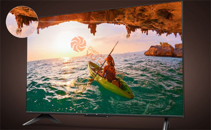 Gam màu rộng HDR10 giúp tăng độ tương phản màu sắc cho Xiaomi TV L43M7