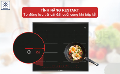 Tạo ra một vùng nấu lớn với chức năng FlexInduction.