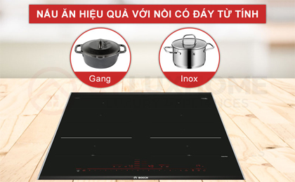 Tự động lưu trữ các cài đặt cuối nếu chẳng may bếp tắt đột ngột.