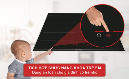 QuickStart giúp nhận diện vị trí nồi chảo tự động.