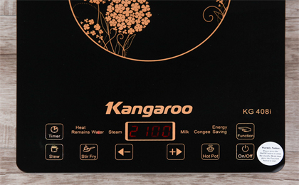 Tiện lợi, dễ dùng - Bếp điện từ Kangaroo KG408i