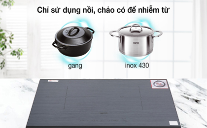 Sử dụng - Bếp từ đôi Chef's EH - DIH888E