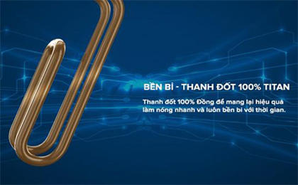 Thanh đốt -Bình nóng lạnh gián tiếp Ariston 30 lít SL2 30 LUX WIFI 