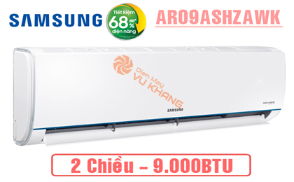 AR09ASHZAWKNSV, Điều hòa Samsung 9000BTU 2 chiều inverter