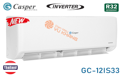 Điều hòa Casper GC-12IS33 12000BTU 1 chiều inverter [Model 2022]