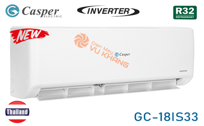 Điều hòa Casper GC-18IS33 18000BTU 1 chiều inverter [Model 2022]