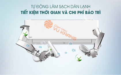 Điều hòa Casper tự động làm sạch i-clean