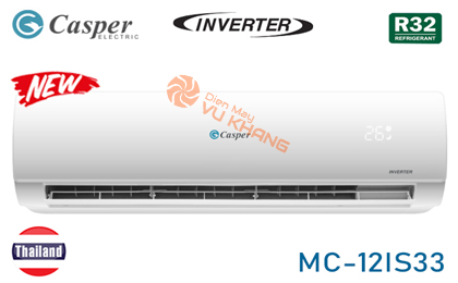 Điều hòa Casper MC-12IS33 12000 BTU 1 chiều inverter gas R32