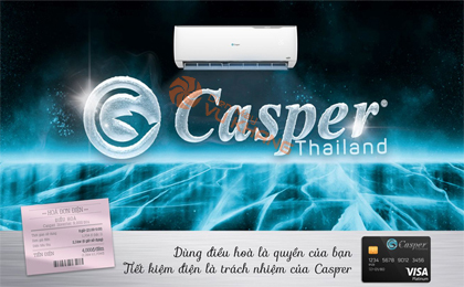 Điều hòa Casper inverter tiết kiệm điện