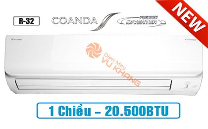 Daikin FTKC60UVMV, Điều hòa Đaikin 1 chiều 20.500BTU inverter