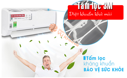 Điều hòa LG tấm lọc 3M