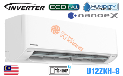 Panasonic U12ZKH-8, Điều hòa Panasonic 1 chiều 12000BTU inverter