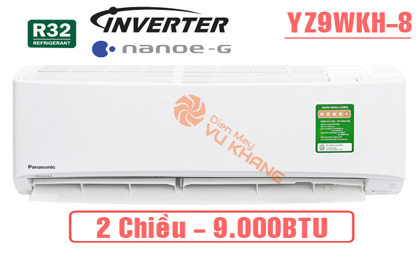 Panasonic YZ9WKH-8, Điều hòa Panasonic 9000 BTU 2 chiều