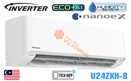 Panasonic U24ZKH-8, Điều hòa Panasonic 1 chiều 24000BTU Inverter