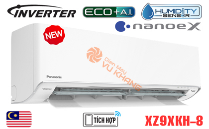 Điều hòa Panasonic XZ9XKH-8 9000 BTU 2 chiều inverter [Model 2022]