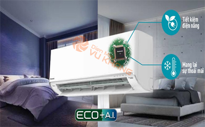 Điều hòa Panasonic công nghệ ECO + I.A