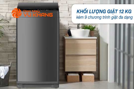 Máy giặt Sharp 12 kg ES-W12NV-GY