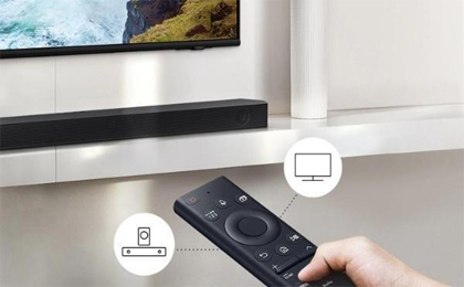 Loa Thanh Soundbar Samsung HW-Q600B/XV quyền năng trong tay với One Remote Control