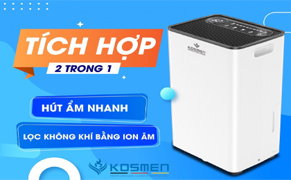 Tích hợp chế độ lọc không khí bảo vệ an toàn sức khỏe cho cả gia đình