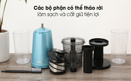 Máy ép chậm Kalite KL-530 - Vệ sinh