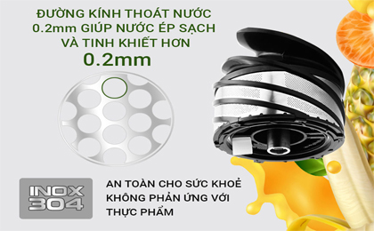 Máy ép chậm Kalpen J8 - Hàng chính hãng