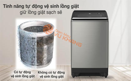 Máy giặt Hitachi 25 kg SF-250ZFVAD SS - Tiện ích