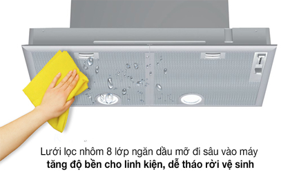 Lưới lọc - Máy hút mùi âm tủ Bosch DHL755BL