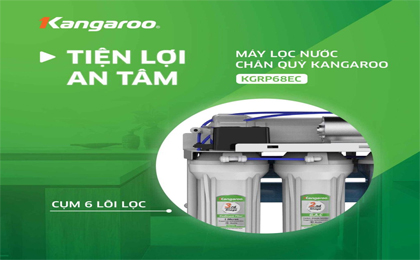 Máy lọc nước Kangaroo chân quỳ KGRP68EC