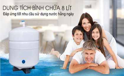 Dung tích của Máy lọc nước RO Kangaroo VTU KG109A 9 lõi