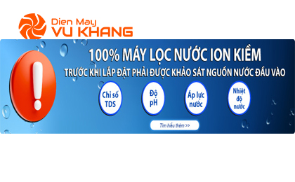 Tiêu chuẩn nguồn nước đầu vào - Máy lọc nước ion kiềm Kangen LeveLuk K8 8 tấm điện cực