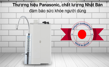 Thương hiệu Máy lọc nước Ion kiềm Panasonic TK AB50 5 tấm điện cực