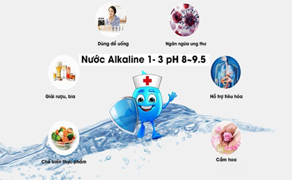 Nước kiềm mức 1 3