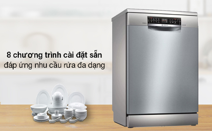 Máy rửa chén độc lập Bosch SMS6ZCI49E - Chương trình rửa