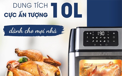 Nồi chiên không dầu Kalite 10 lít Q10