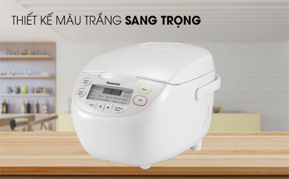 Thiết kế sang đẹp - Nồi cơm điện tử Panasonic 1 lít SR-CP108NRA