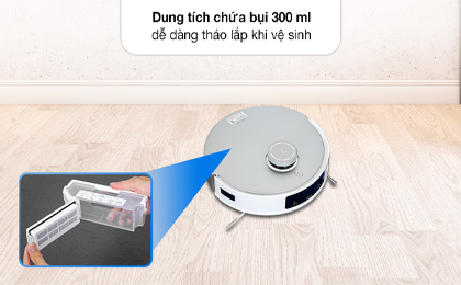 Dung tích chứa bụi 