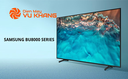 Smart Tivi Crystal Samsung UHD 4K BU8000 - Thiết kế