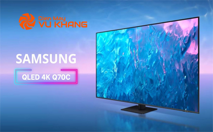 Smart Tivi Samsung QLED 4K Q70C - Thiết kế