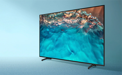 Smart Tivi Samsung 4K 75 inch UA75BU8000 - Thiết kế viền mỏng, nhẹ 