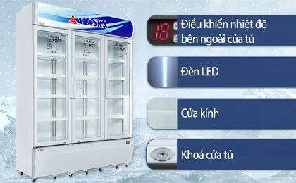 Tủ mát Alaska 1200 lít SL 14C3