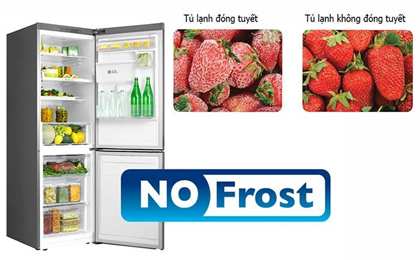 Với công nghệ No Frost của tủ lạnh Side by Side Bosch KAI93VBFP