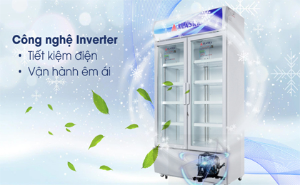 Tủ mát Alaska Inverter 800 lít SL 8CI - Công nghệ tiết kiệm điện