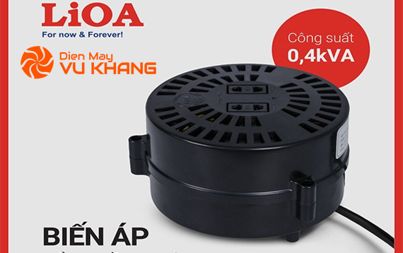 BIẾN ÁP TỰ NGẪU LIOA 400VA DN004