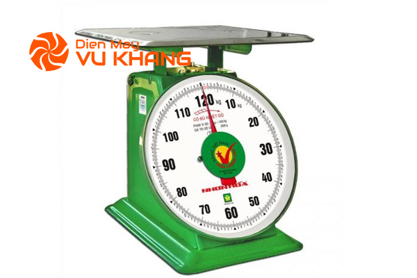 Cân đồng hồ Nhơn Hòa 120kg mặt số 12 inches