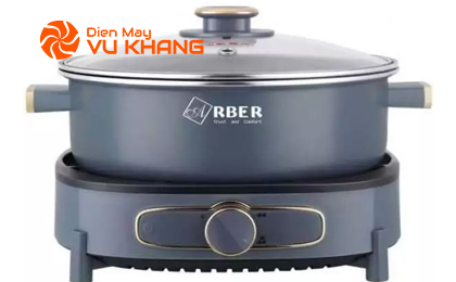 NỒI LẨU NƯỚNG ĐIỆN ARBER HH5.5L CÔNG NGHỆ ĐỨC