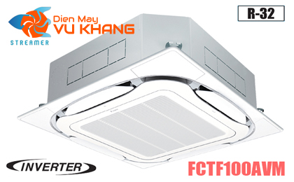 Điều hòa âm trần 34000BTU 2 chiều Daikin inverter FCTF100AVM/RZA100DV1