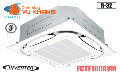 Điều hòa âm trần 34000BTU 2 chiều Daikin inverter 3 Pha FCTF100AVM/RZA100DY1