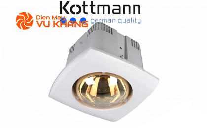 Đèn sưởi 1 bóng âm trần – K1A