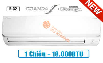 Điều hòa Daikin 1 chiều 18.000BTU inverter FTKC50UVMV